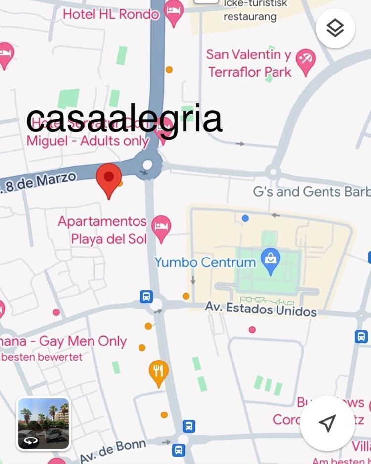 Bungalow Casa Alegria Yumbo Maspalomas  Luaran gambar